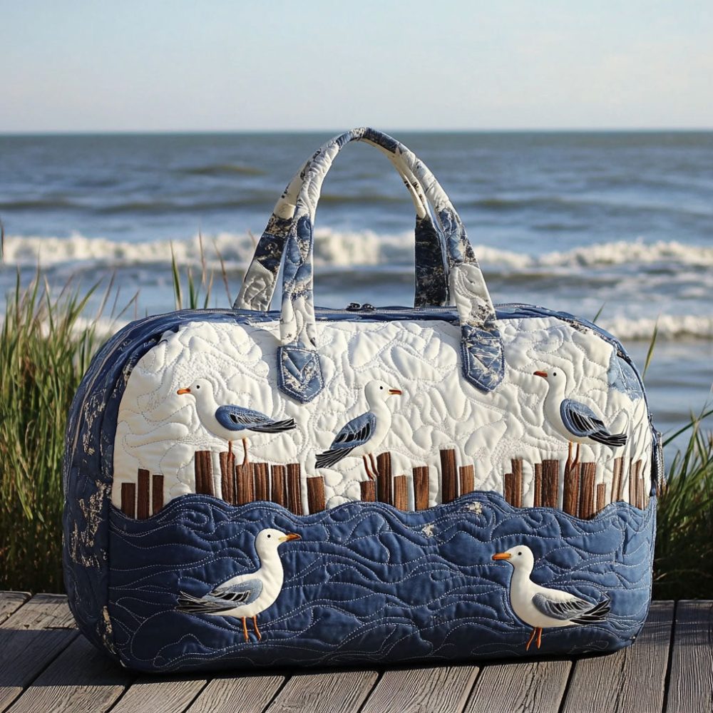 Gull Spirit Quilted Duffle Bag