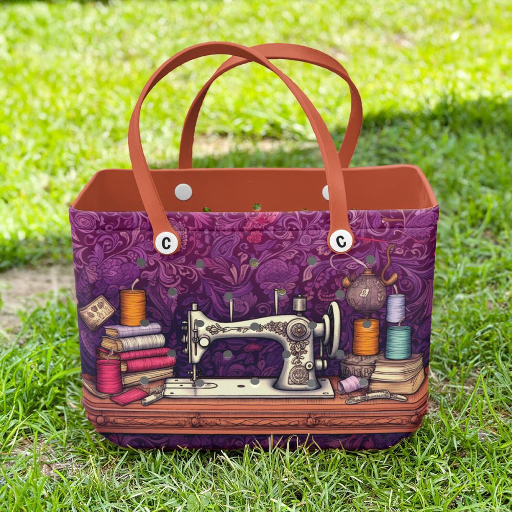 Bucket Tote Bag, Limited Edition Bogg Bag, Beach Bag Handcrafted Heritage - Image 2