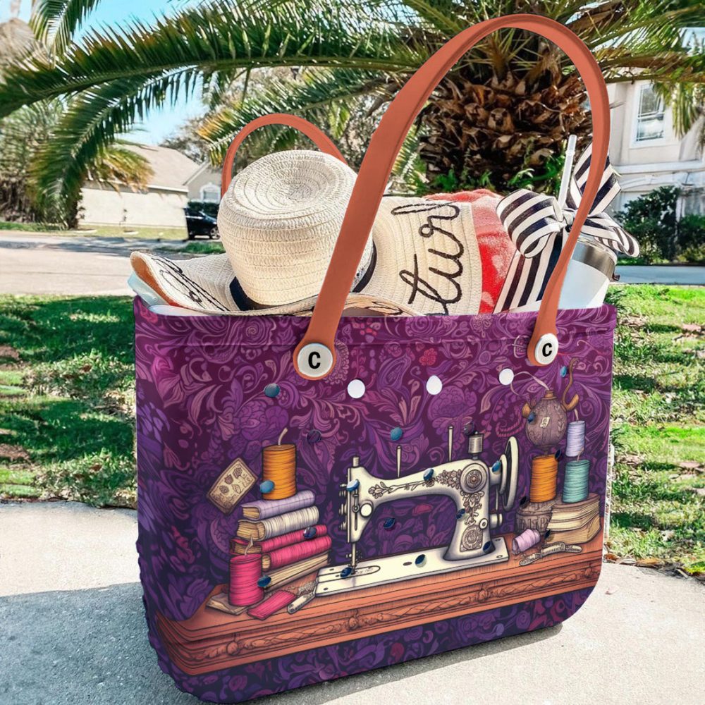 Bucket Tote Bag, Limited Edition Bogg Bag, Beach Bag Handcrafted Heritage - Image 4