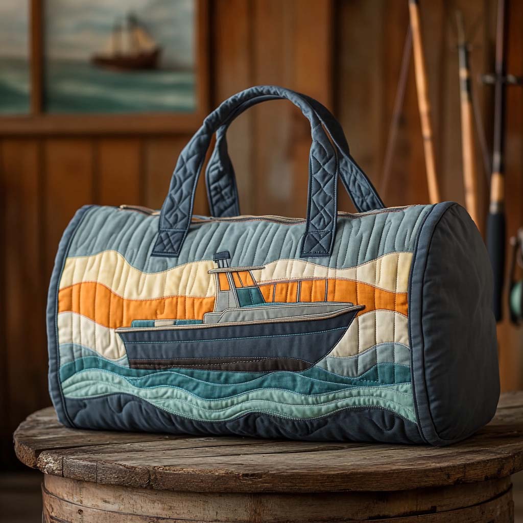 Harbor Ride Quilted Duffle Bag