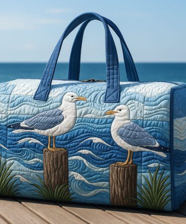 Harbor Wings Quilted Duffle Bag