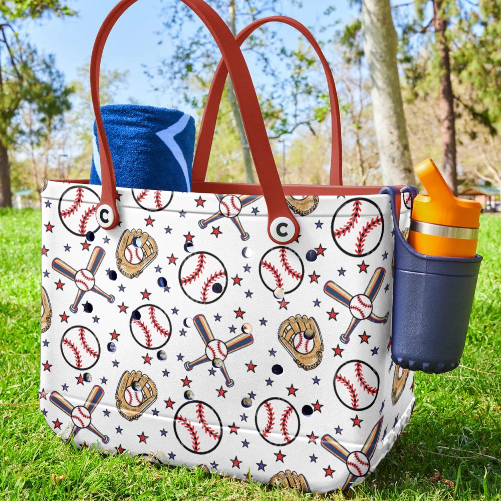 Stylish Baseball Tote Bag – Perfect For Sports Lovers , Durable & Spacious - Image 2