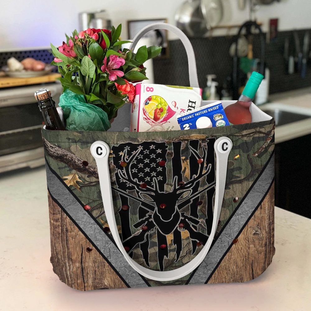 Bucket Tote Bag, Limited Edition Bogg Bag, Beach Bag Hunted Heritage - Image 4