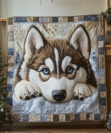 Husky Cloud Quilted Blanket
