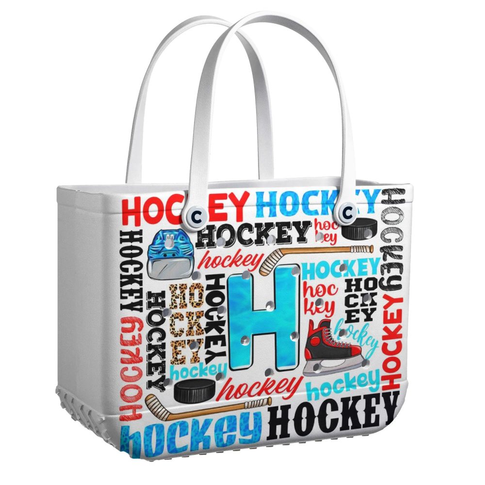 Bucket Tote Bag, Limited Edition Bogg Bag, Beach Bag Ice Time