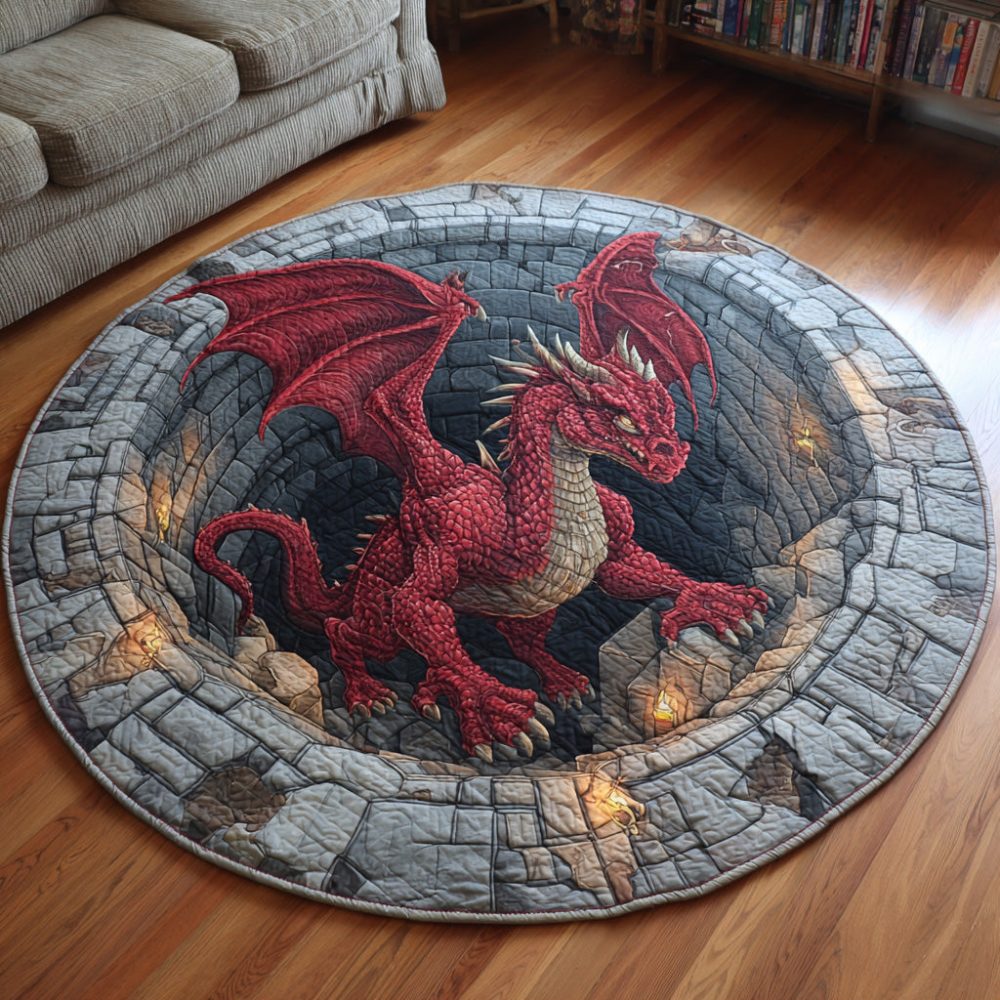 Inferno Guard Quilted Round Mat