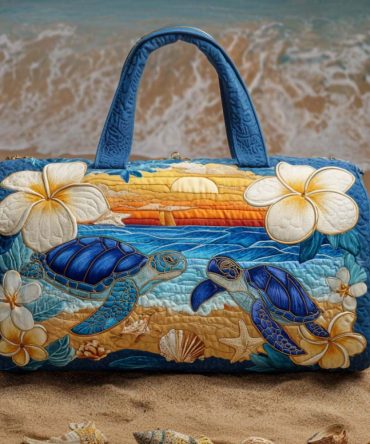 Island Escape Quilted Duffle Bag