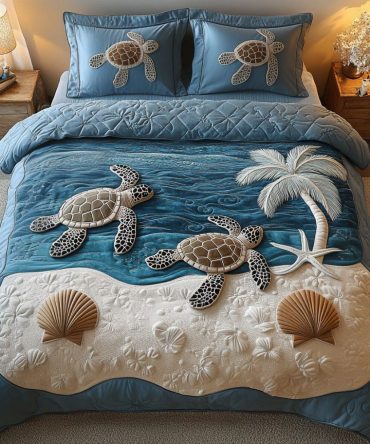 Island Roamer 3-Piece Quilted Bedding Set