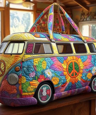 Joyful Miles Quilted Duffle Bag