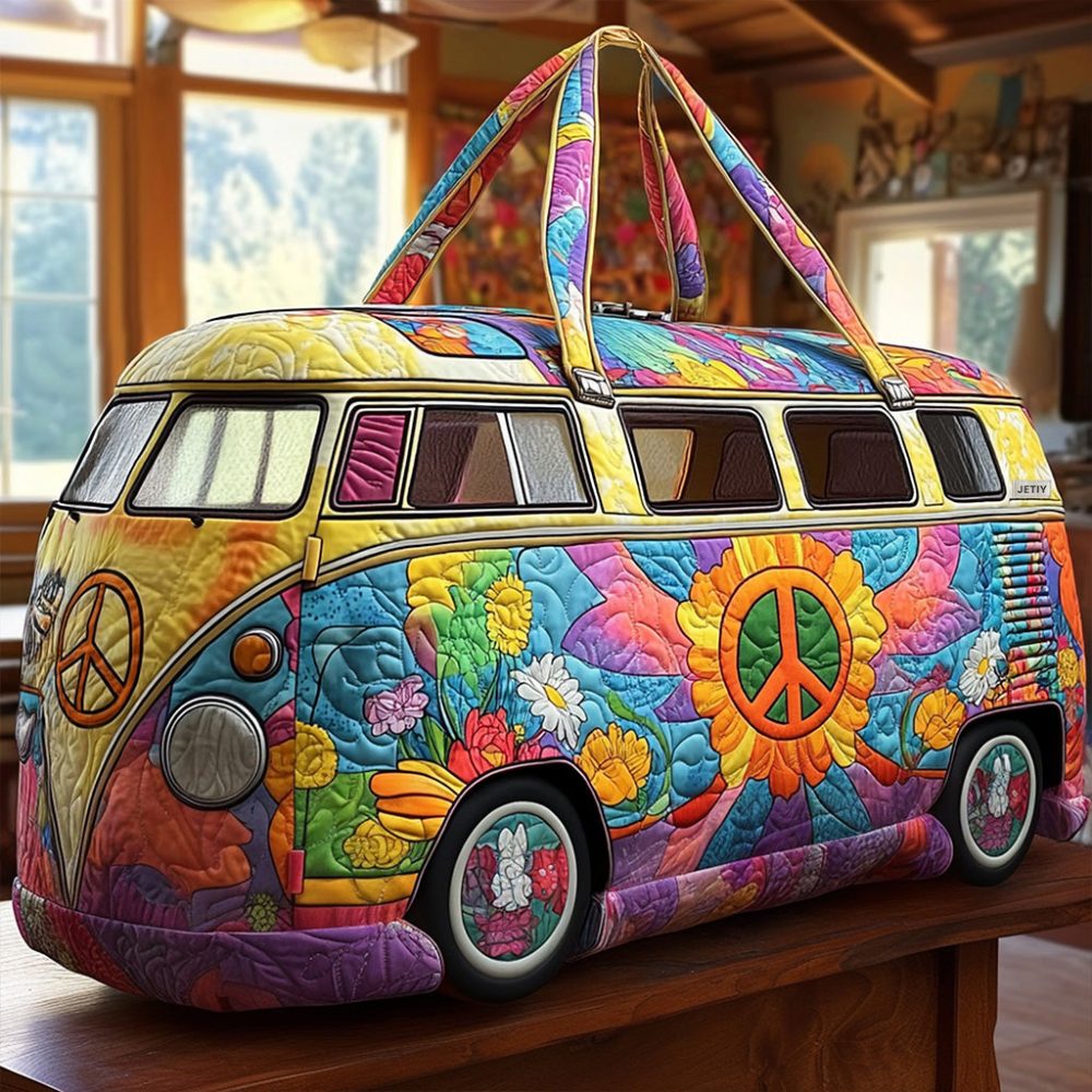 Joyful Miles Quilted Duffle Bag