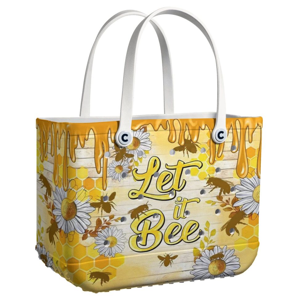 Bucket Tote Bag, Limited Edition Bogg Bag, Beach Bag Just Bee