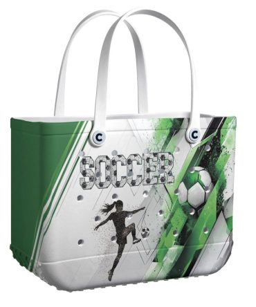 Bucket Tote Bag, Limited Edition Bogg Bag, Beach Bag Kick Off