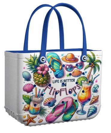 Vibrant Beach Tote Bag - Perfect For Summer Getaways & Poolside Fun - Durable & Stylish Design!