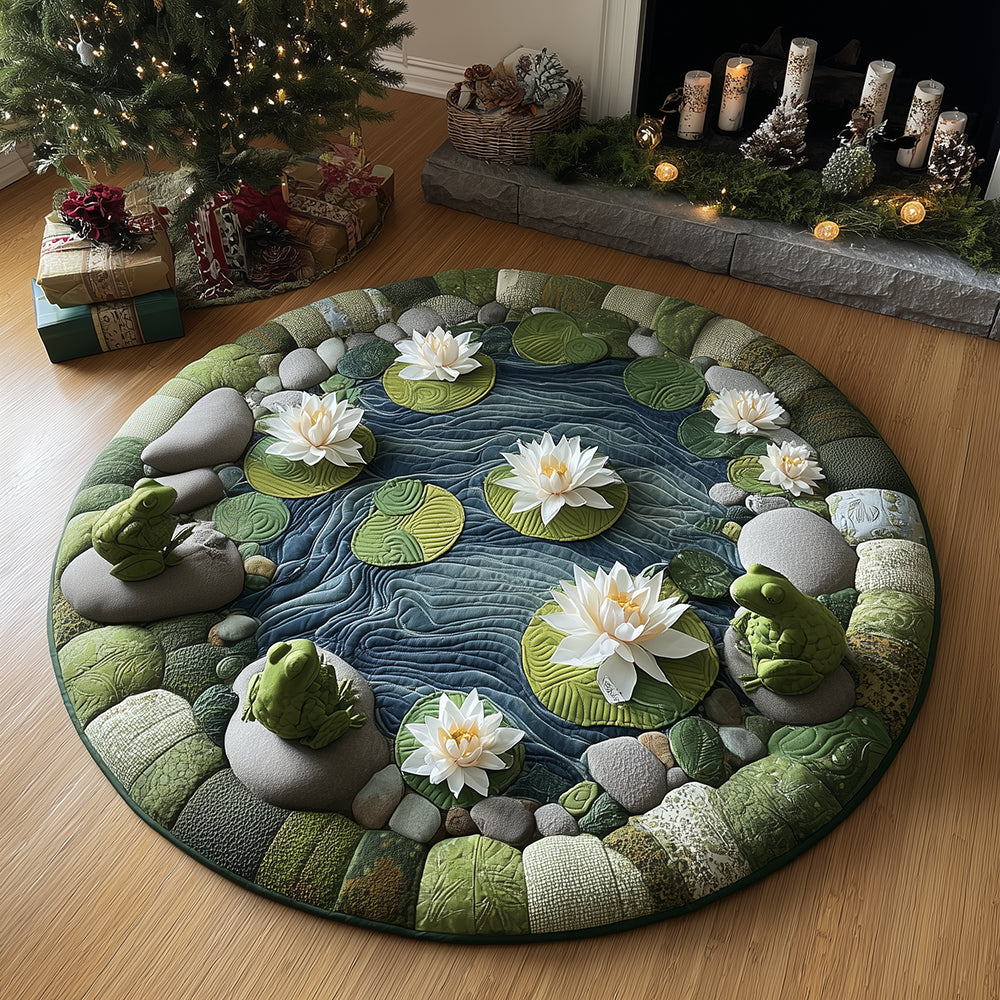 Lilykiss Hideaway Quilted Round Mat