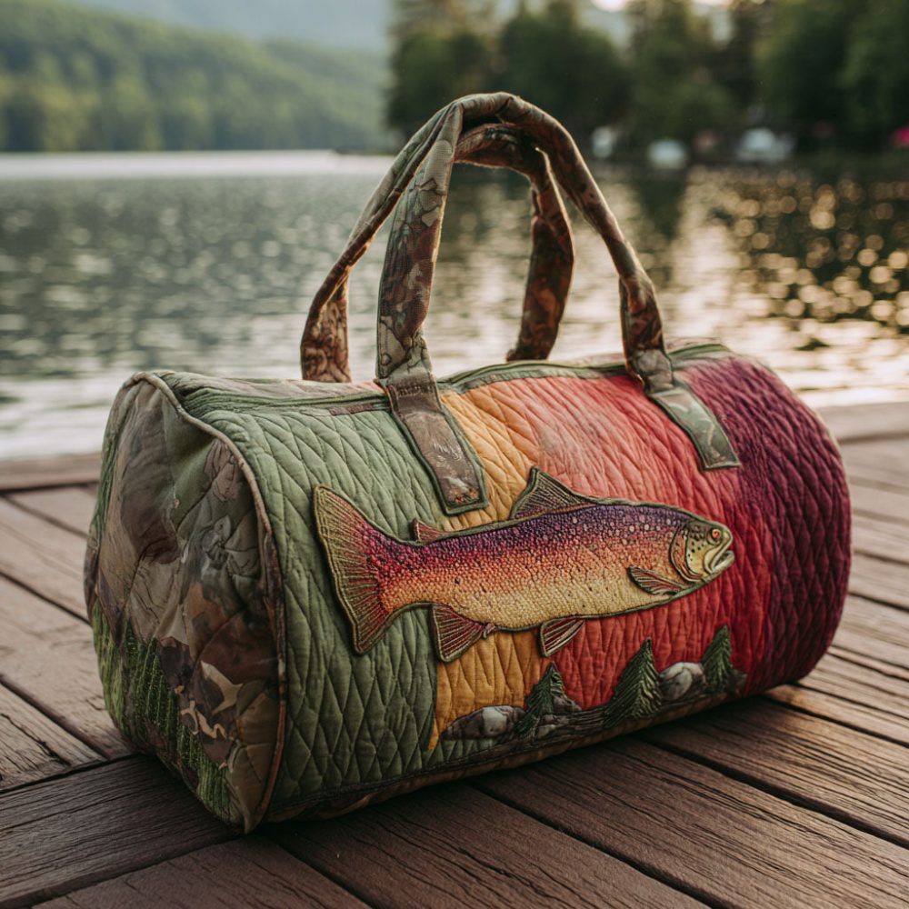 Lucky Cast Quilted Duffle Bag