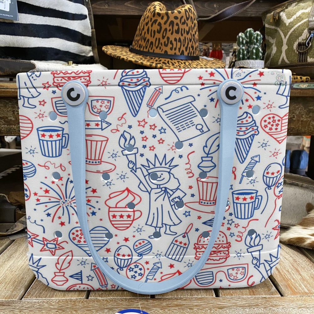 Festive Usa Patriotic Tote Bag – Durable, Stylish & Spacious For Everyday Use! - Image 6