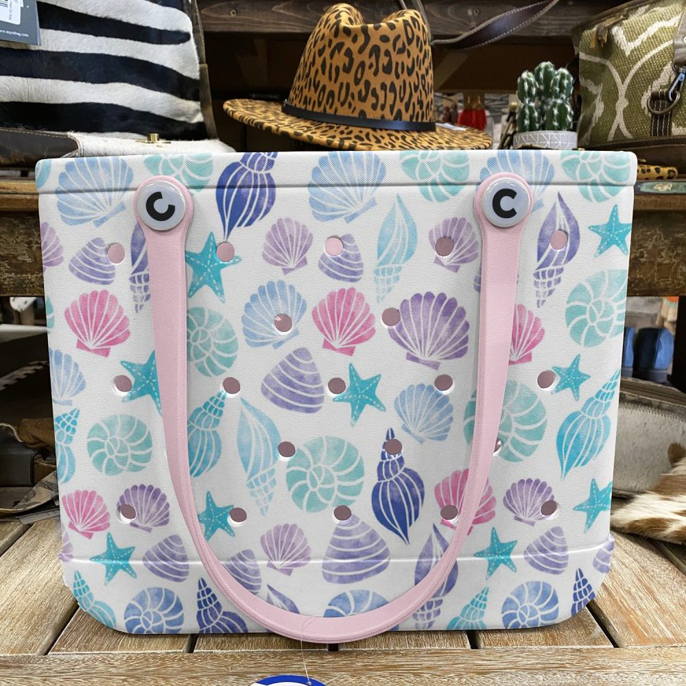 Stylish Seashell Beach Tote Bag - Durable, Waterproof & Spacious For Summer Adventures - Image 6