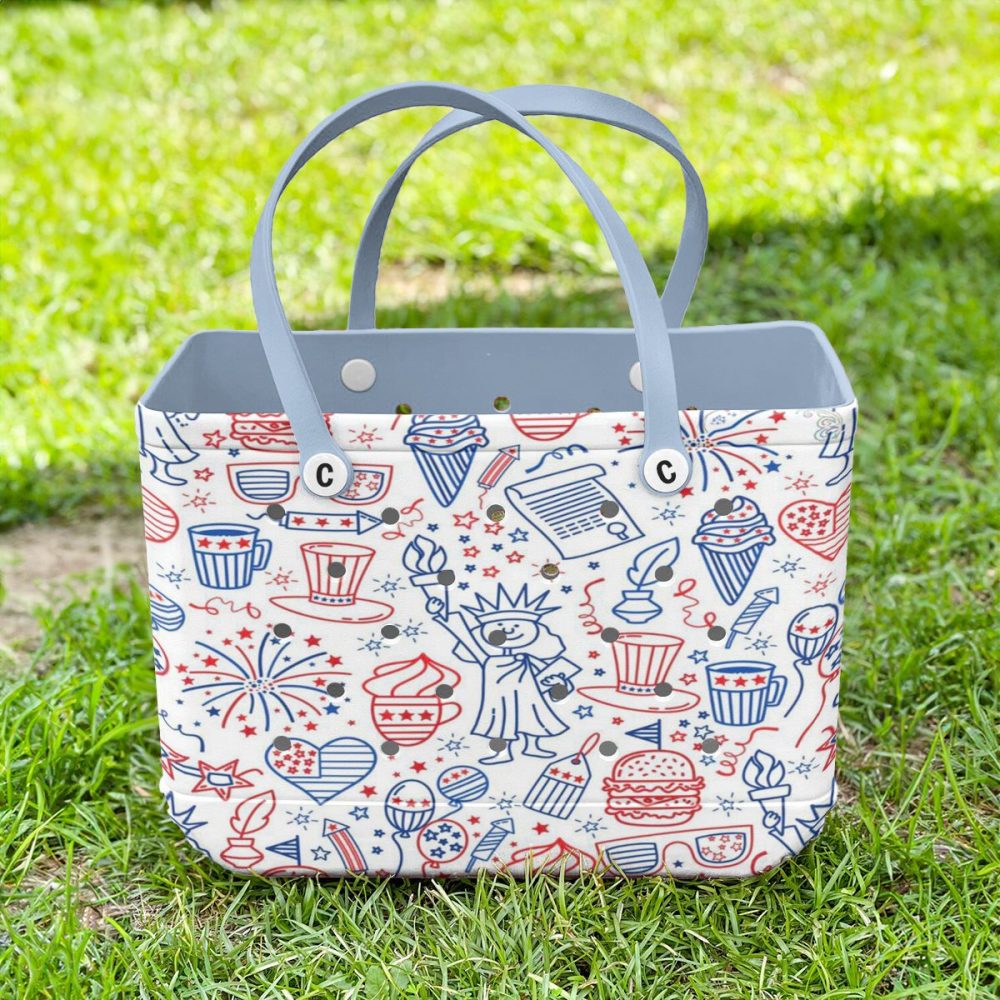 Festive Usa Patriotic Tote Bag – Durable, Stylish & Spacious For Everyday Use! - Image 5