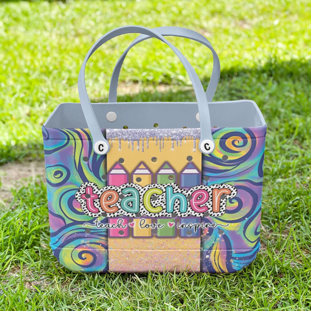 Bucket Tote Bag, Limited Edition Bogg Bag, Beach Bag Dream Weaver - Image 2
