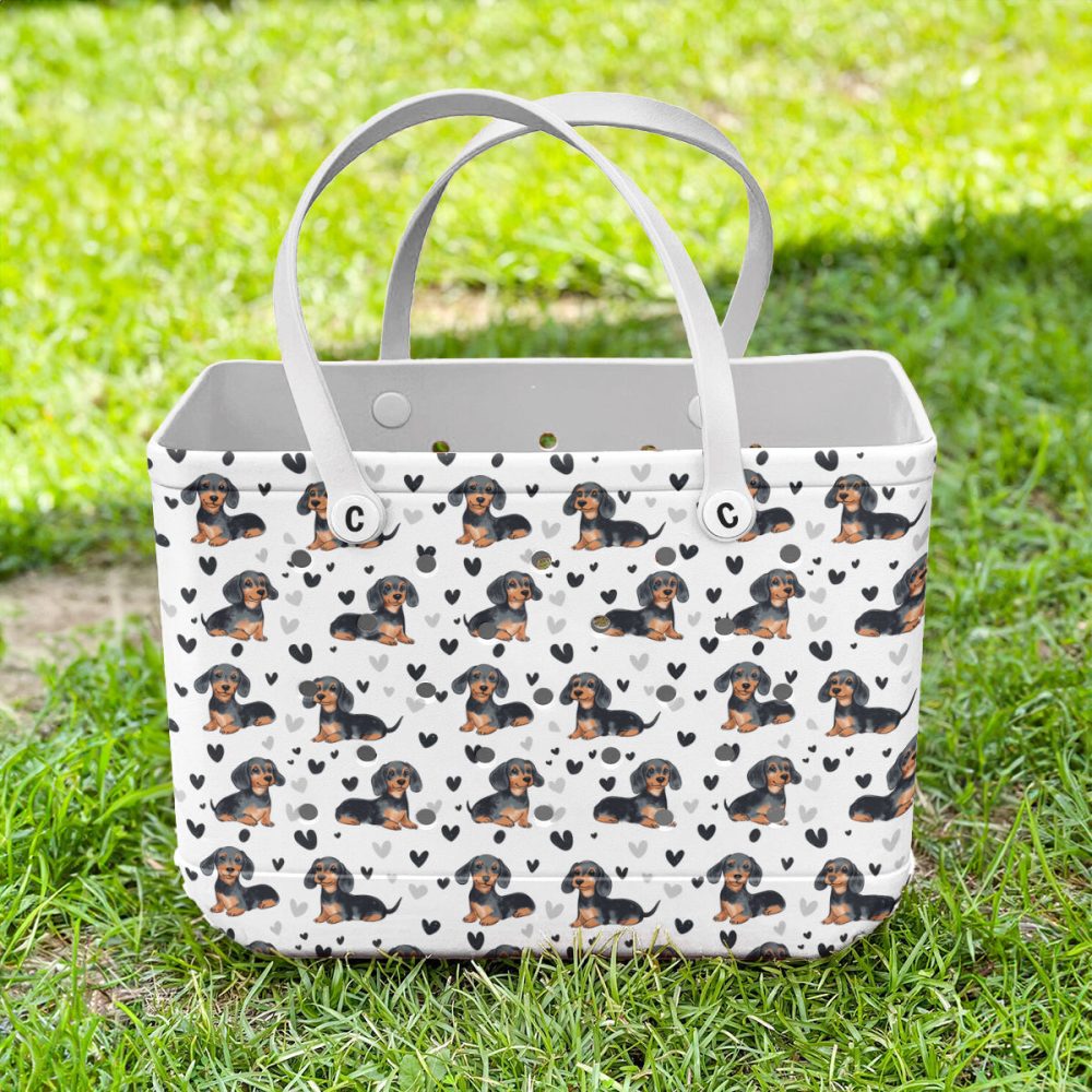 Bucket Tote Bag, Limited Edition Bogg Bag, Beach Bag Endless Love - Image 3