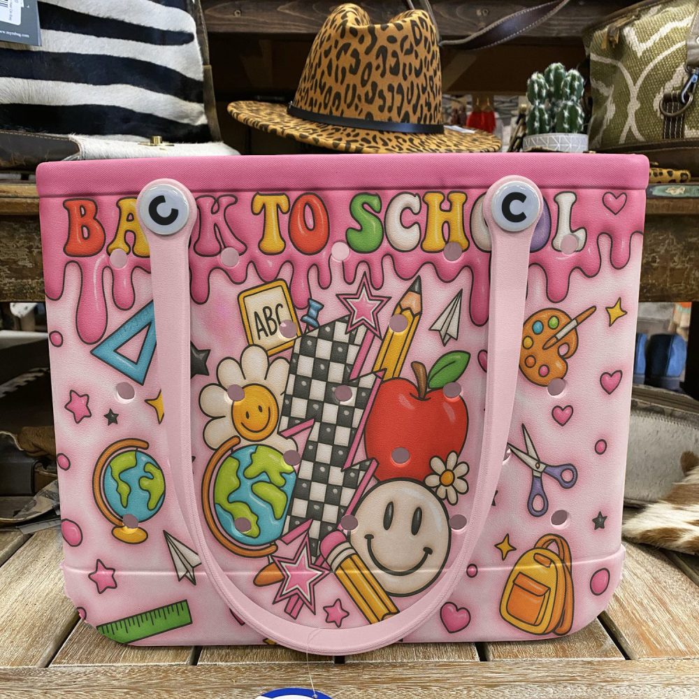 Colorful Back To School Tote Bag – Cute & Durable With Fun Designs For Kids - Image 5