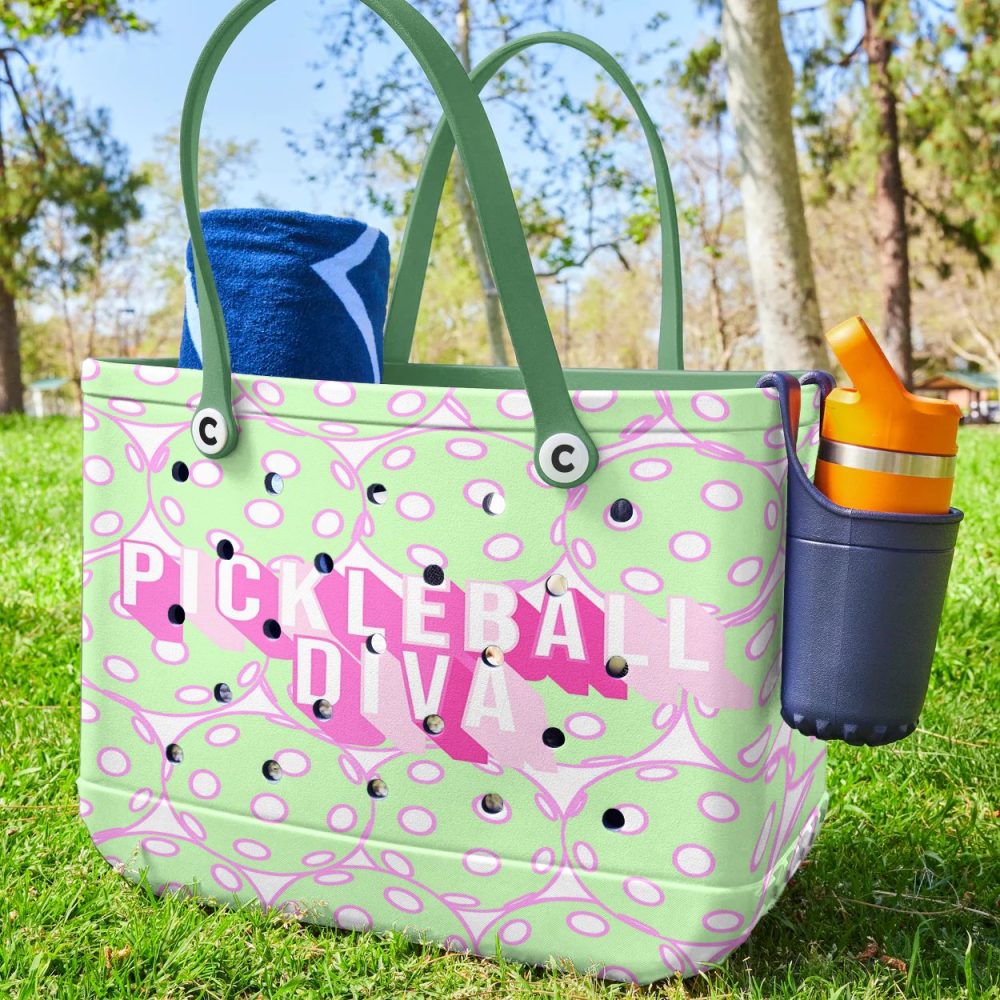 Stylish Pickleball Diva Tote Bag - Perfect For Courtside Fashion & Functionality - Image 5
