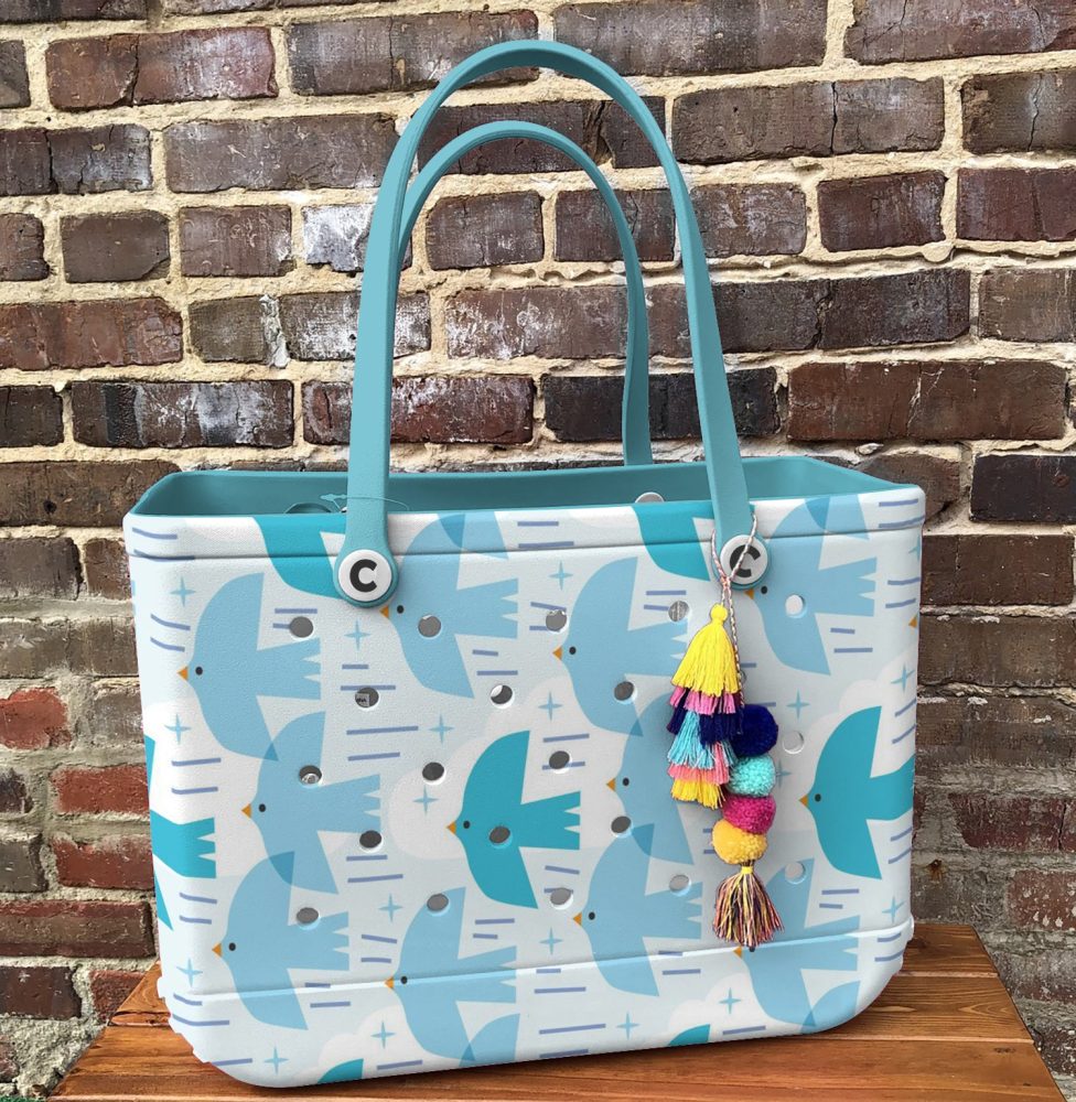 Bucket Tote Bag, Limited Edition Bogg Bag, Beach Bag Featherlight - Image 5