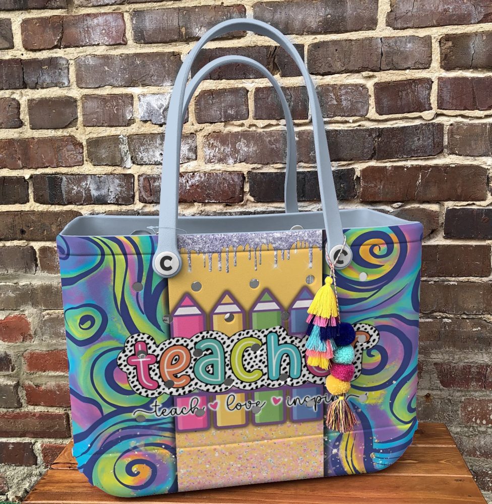 Bucket Tote Bag, Limited Edition Bogg Bag, Beach Bag Dream Weaver - Image 4