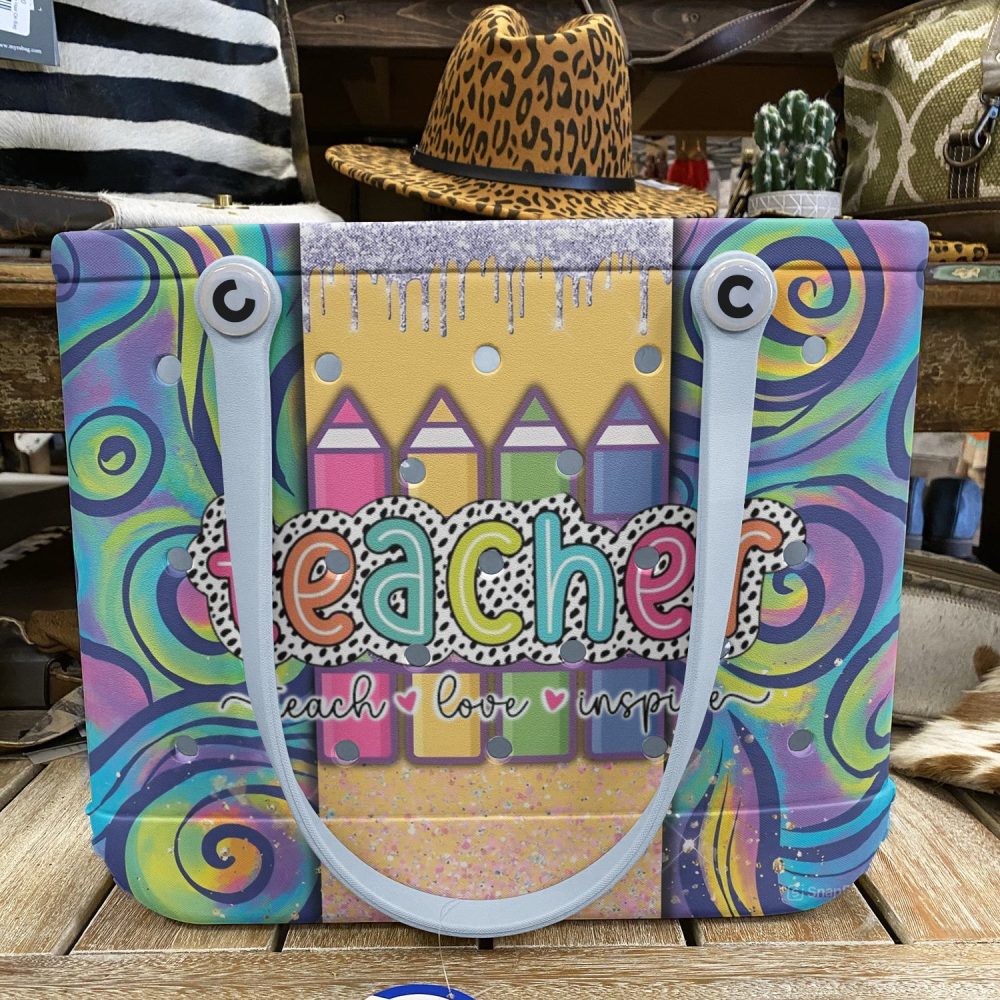 Bucket Tote Bag, Limited Edition Bogg Bag, Beach Bag Dream Weaver - Image 5