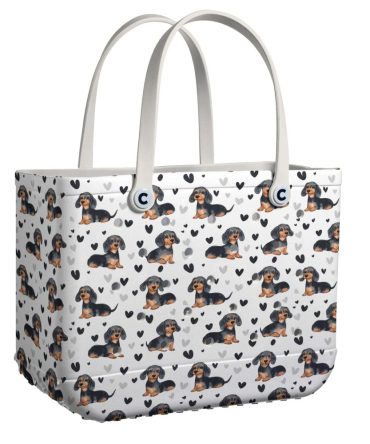 Bucket Tote Bag, Limited Edition Bogg Bag, Beach Bag Endless Love