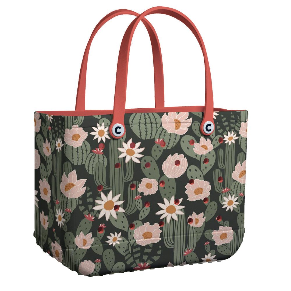 Bucket Tote Bag, Limited Edition Bogg Bag, Beach Bag Wildflower Dunes