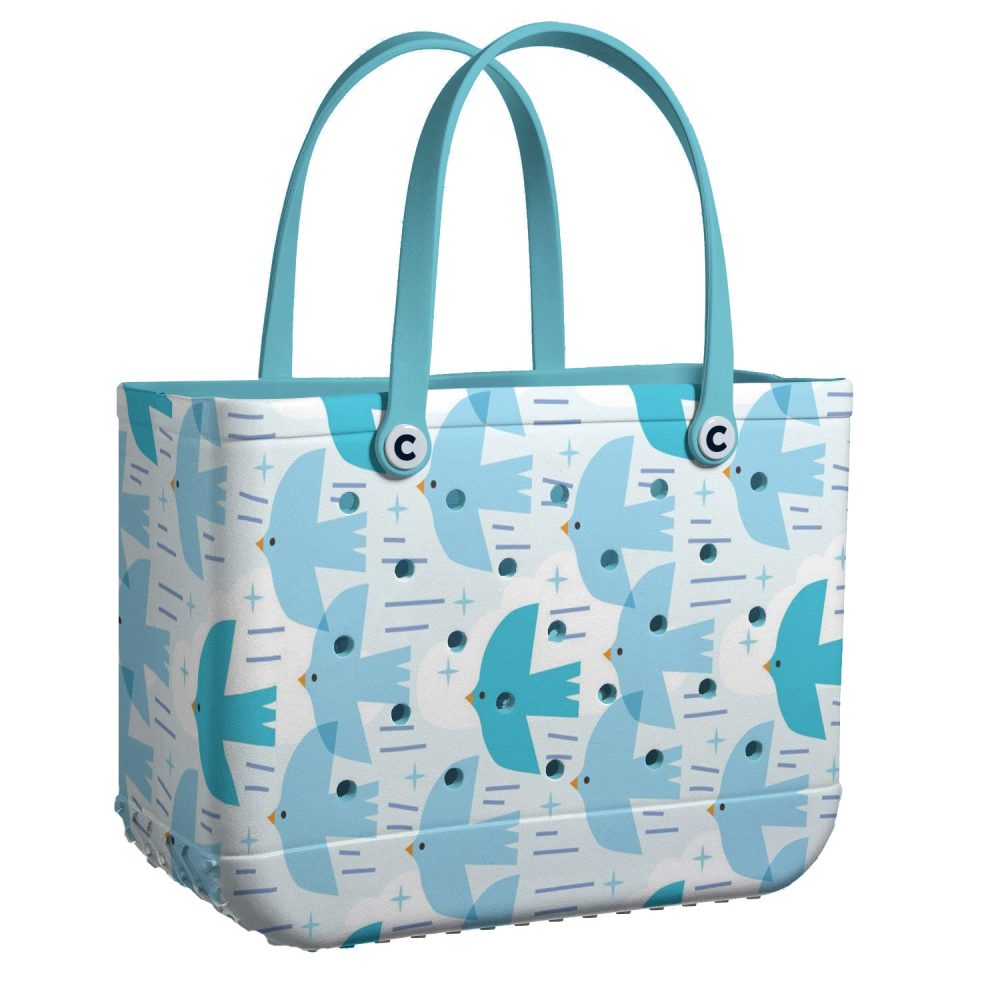 Bucket Tote Bag, Limited Edition Bogg Bag, Beach Bag Featherlight