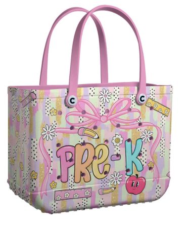 Colorful Pre-K Kids Tote Bag – Durable, Fun Design For School & Play