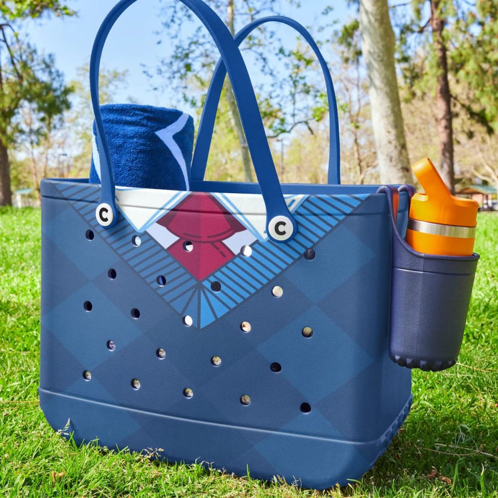 Bucket Tote Bag, Limited Edition Bogg Bag, Beach Bag The Blue Boss - Image 6