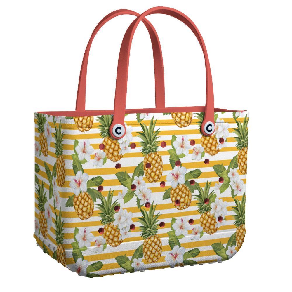 Bucket Tote Bag, Limited Edition Bogg Bag, Beach Bag Tropicool
