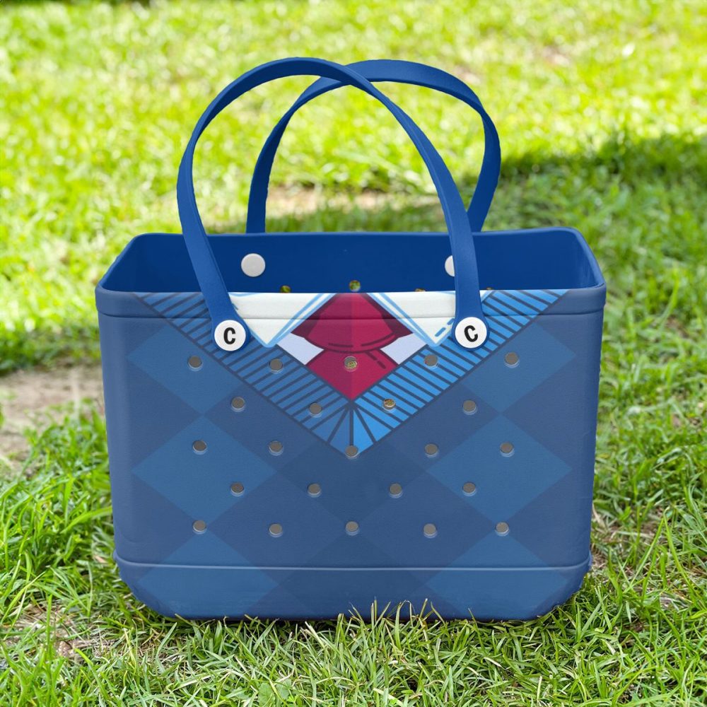 Bucket Tote Bag, Limited Edition Bogg Bag, Beach Bag The Blue Boss - Image 5