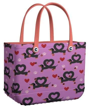 Bucket Tote Bag, Limited Edition Bogg Bag, Beach Bag Love On Short Legs