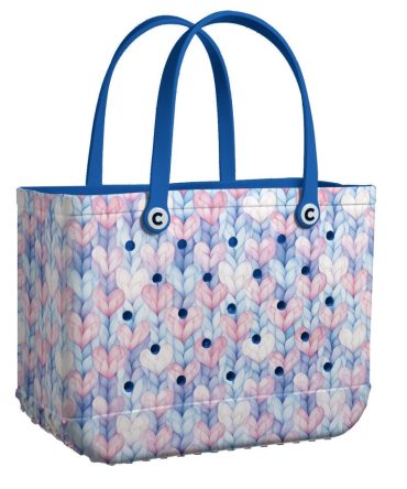 Bucket Tote Bag, Limited Edition Bogg Bag, Beach Bag A Warm Embrace