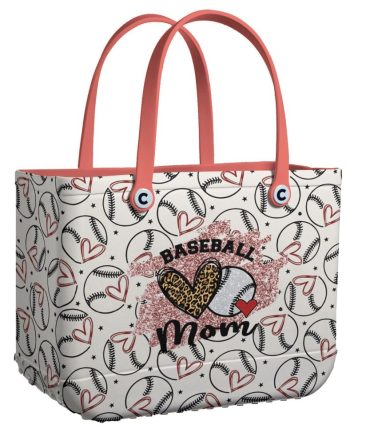 Stylish Baseball Mom Tote Bag - Perfect Gift For Sports Lovers