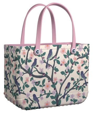 Bucket Tote Bag, Limited Edition Bogg Bag, Beach Bag Spring Awakening