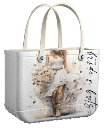 Bucket Tote Bag, Limited Edition Bogg Bag, Beach Bag In My Bride Era