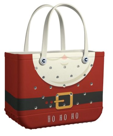 Bucket Tote Bag, Limited Edition Bogg Bag, Beach Bag Hi I'M Santa
