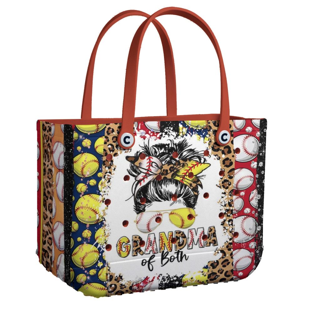 Stylish Grandma Baseball Softball Tote Bag - Perfect Gift For Sporty Grandmas!