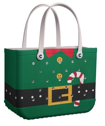 Festive Elf Tote Bag – Perfect For Holiday Shopping & Christmas Cheer