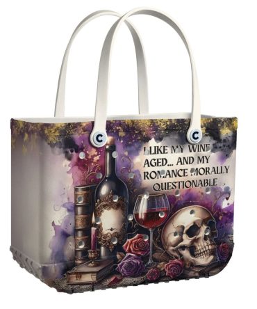 Quirky Wine Tote Bag - Perfect Gift For Wine Lovers With A Sense Of Humor - Bold & Stylish Design