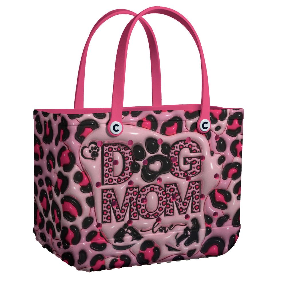 Bucket Tote Bag, Limited Edition Bogg Bag, Beach Bag Bark & Bling