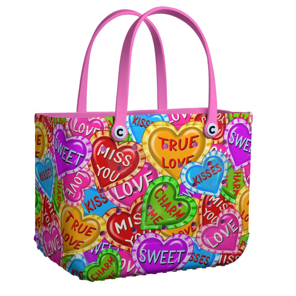 Bucket Tote Bag, Limited Edition Bogg Bag, Beach Bag Sugar Rush
