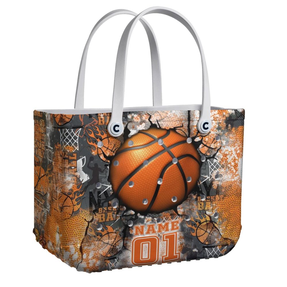 Custom Basketball Tote Bag – Sports Design, Durable, Personalized Gift For Fans