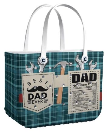 Bucket Tote Bag, Limited Edition Bogg Bag, Beach Bag Joke-Ready Dad