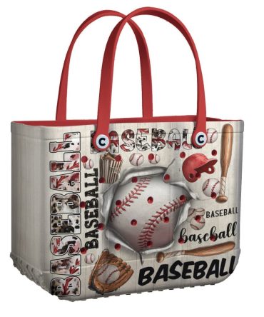 Stylish Baseball Tote Bag - Perfect For Sports Fans & Everyday Use
